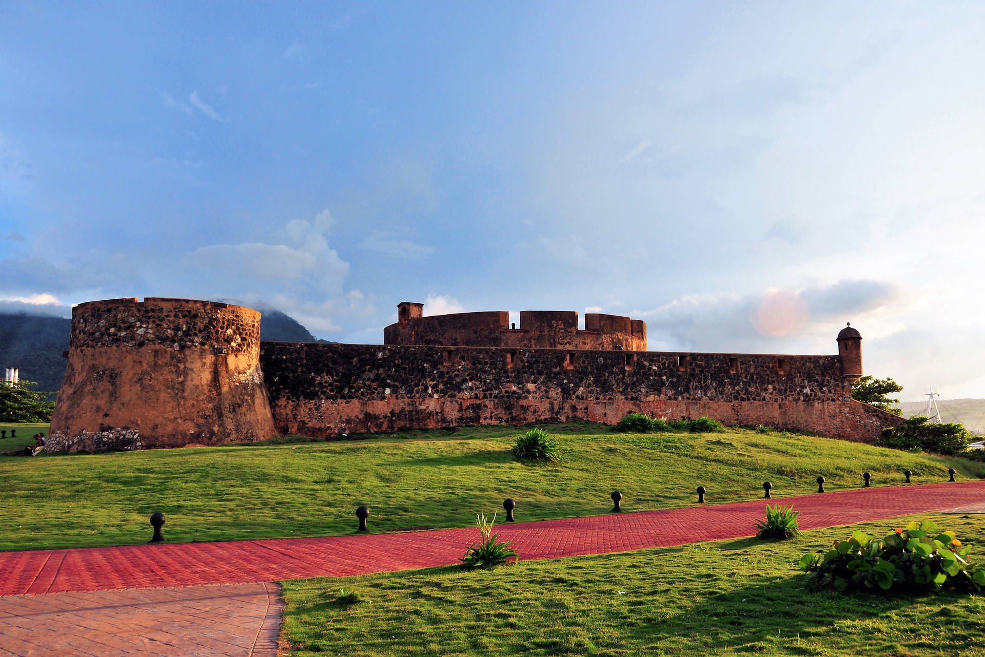 Fort San Felipe w Puerto Plata, Republika Dominikany.