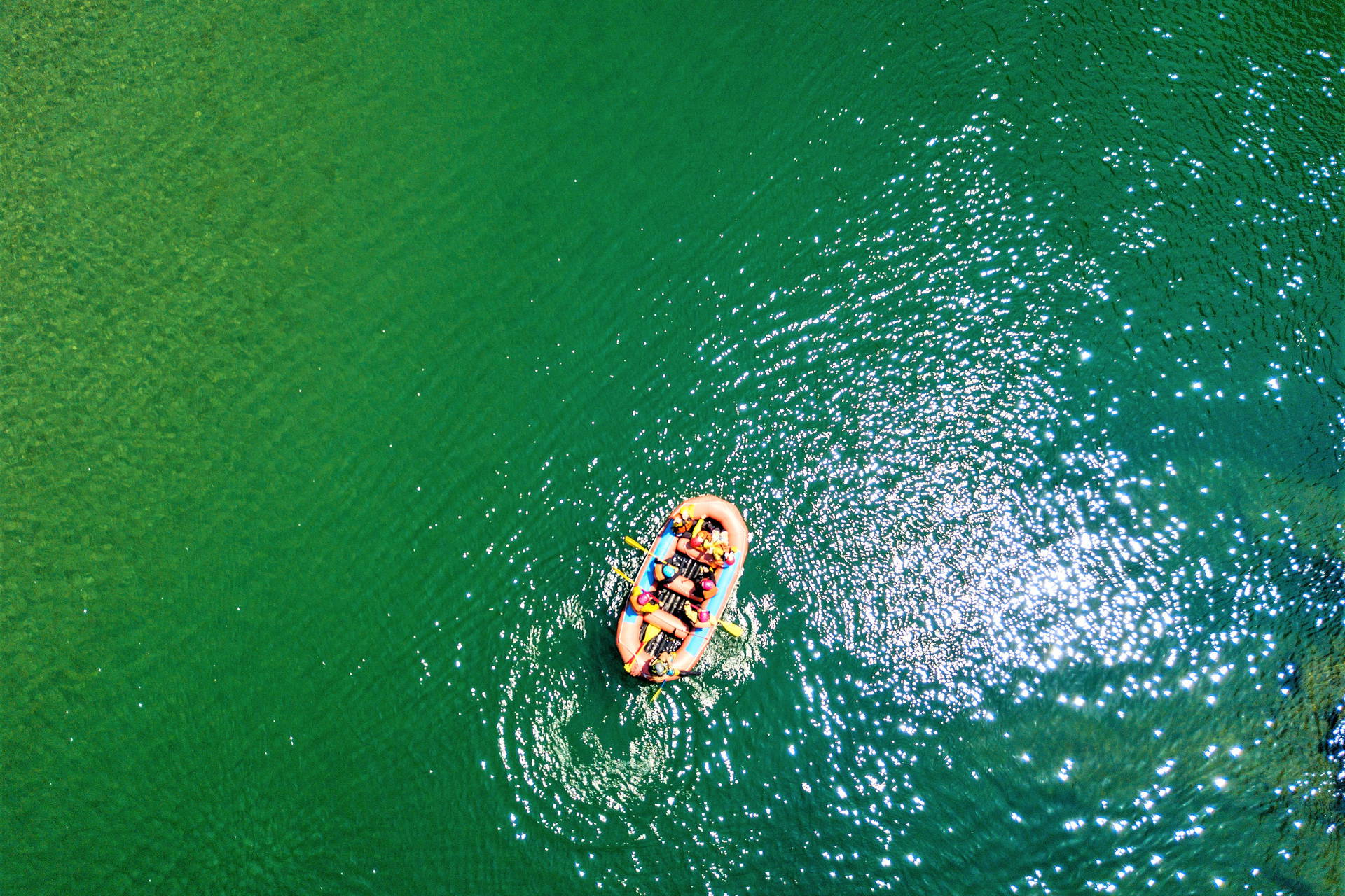 Rafting na rzece Cetina