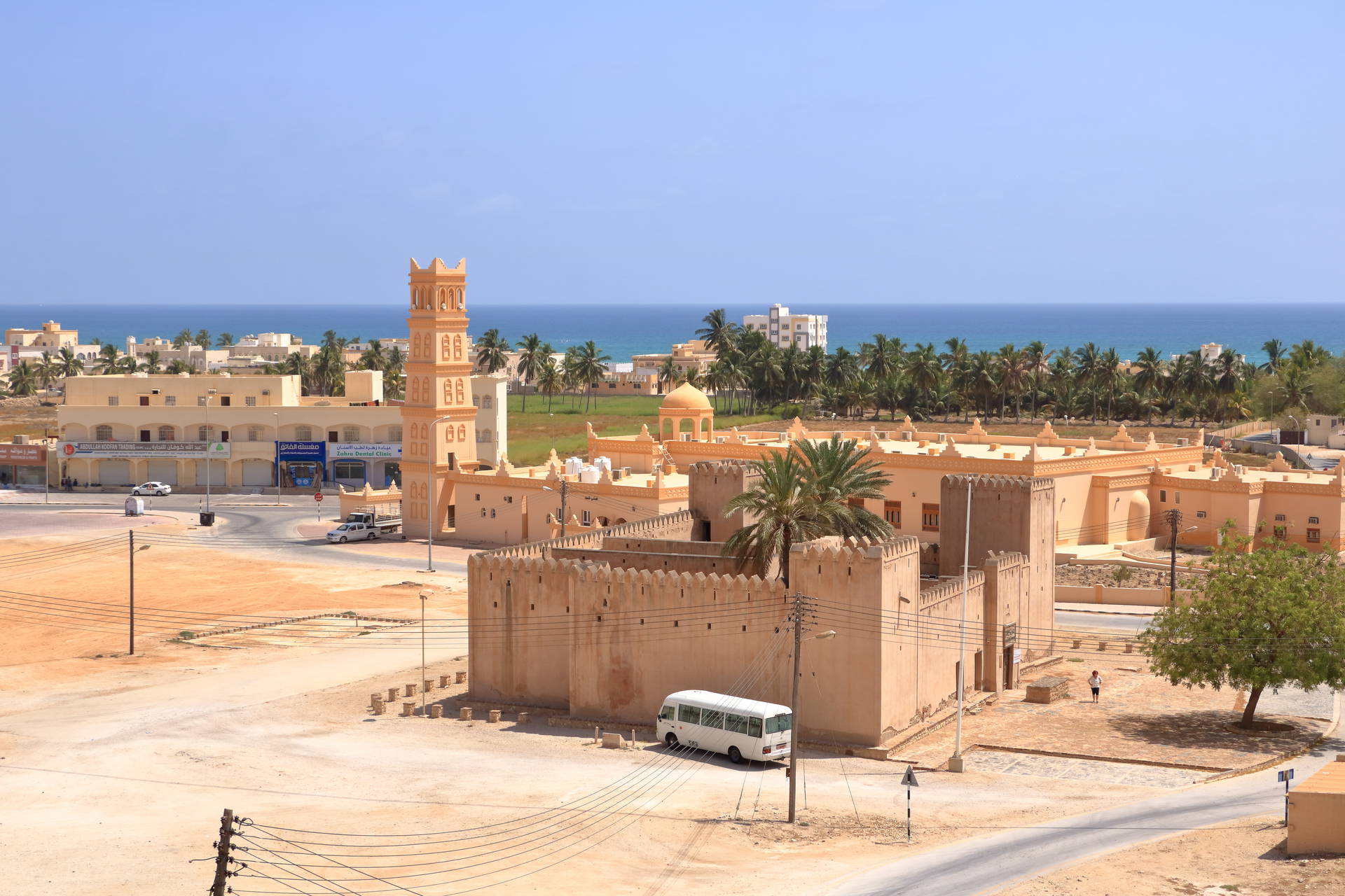 Fort Al Ayjah w Sur, Oman.