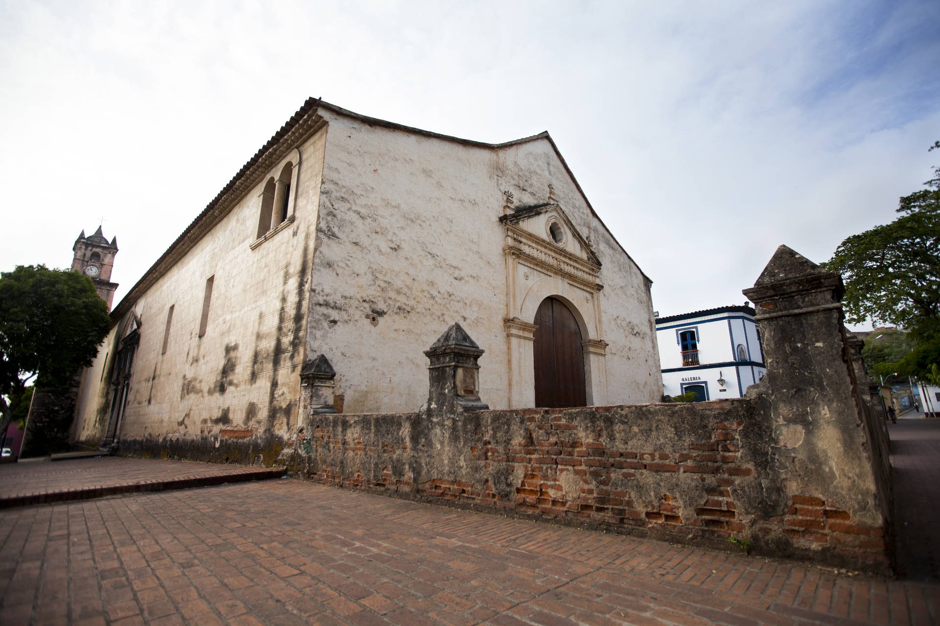 Kościół Santa Bárbara w Mompox, Kolumbia.