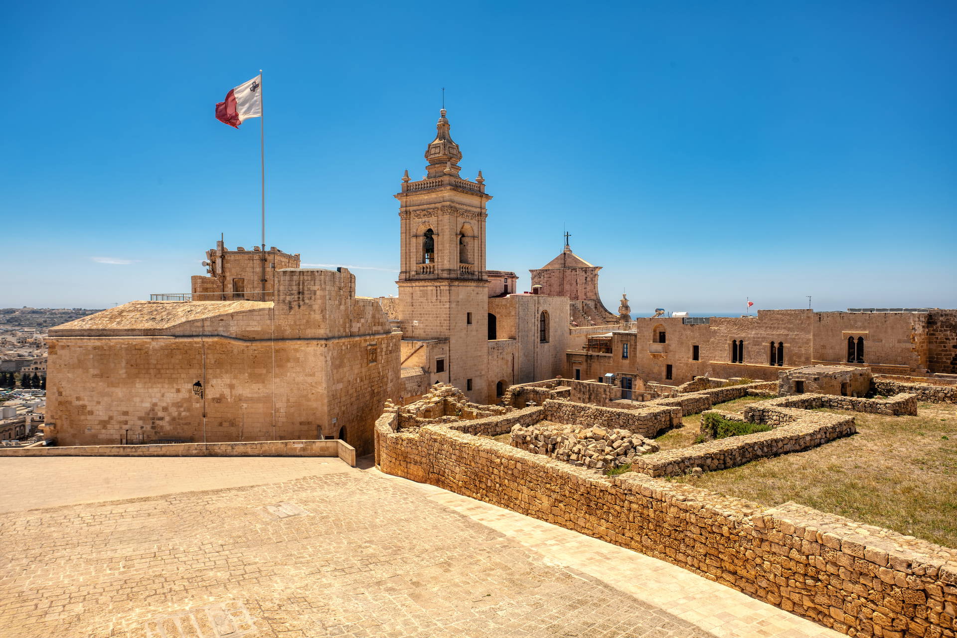 Cytadela w Victorii, Gozo, Malta.