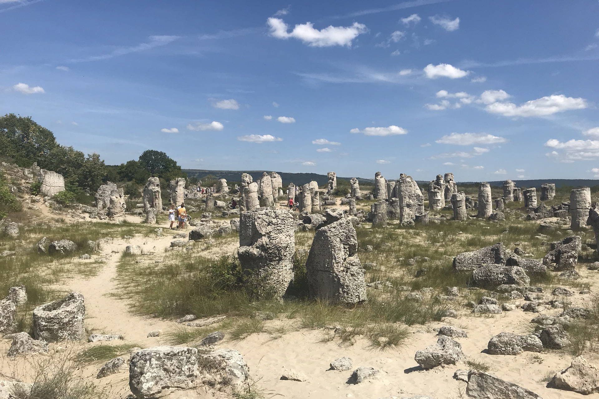 Formacje skalne Pobitite Kamani.