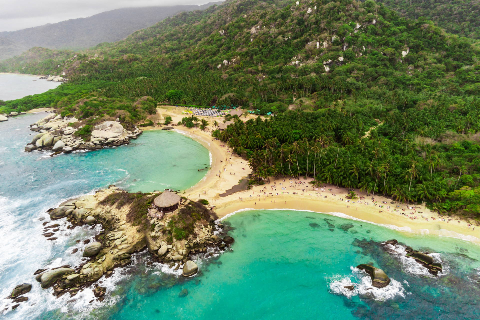 Park Tayrona z półwyspu Barú