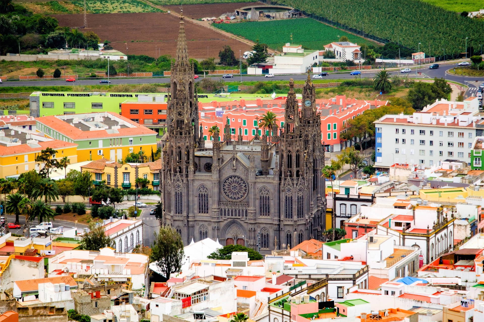 Kościół San Juan Bautista w Arucas na Gran Canarii.