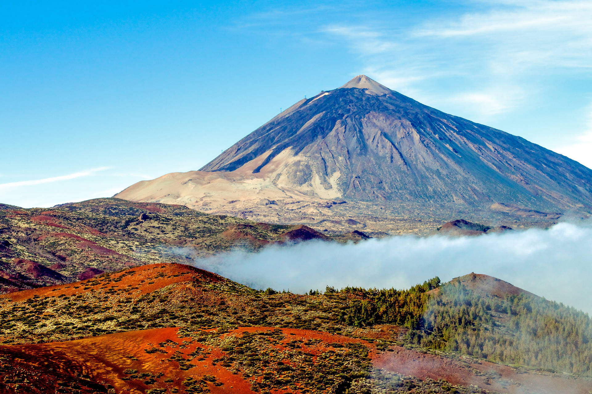 Wulkan Teide na Teneryfie.