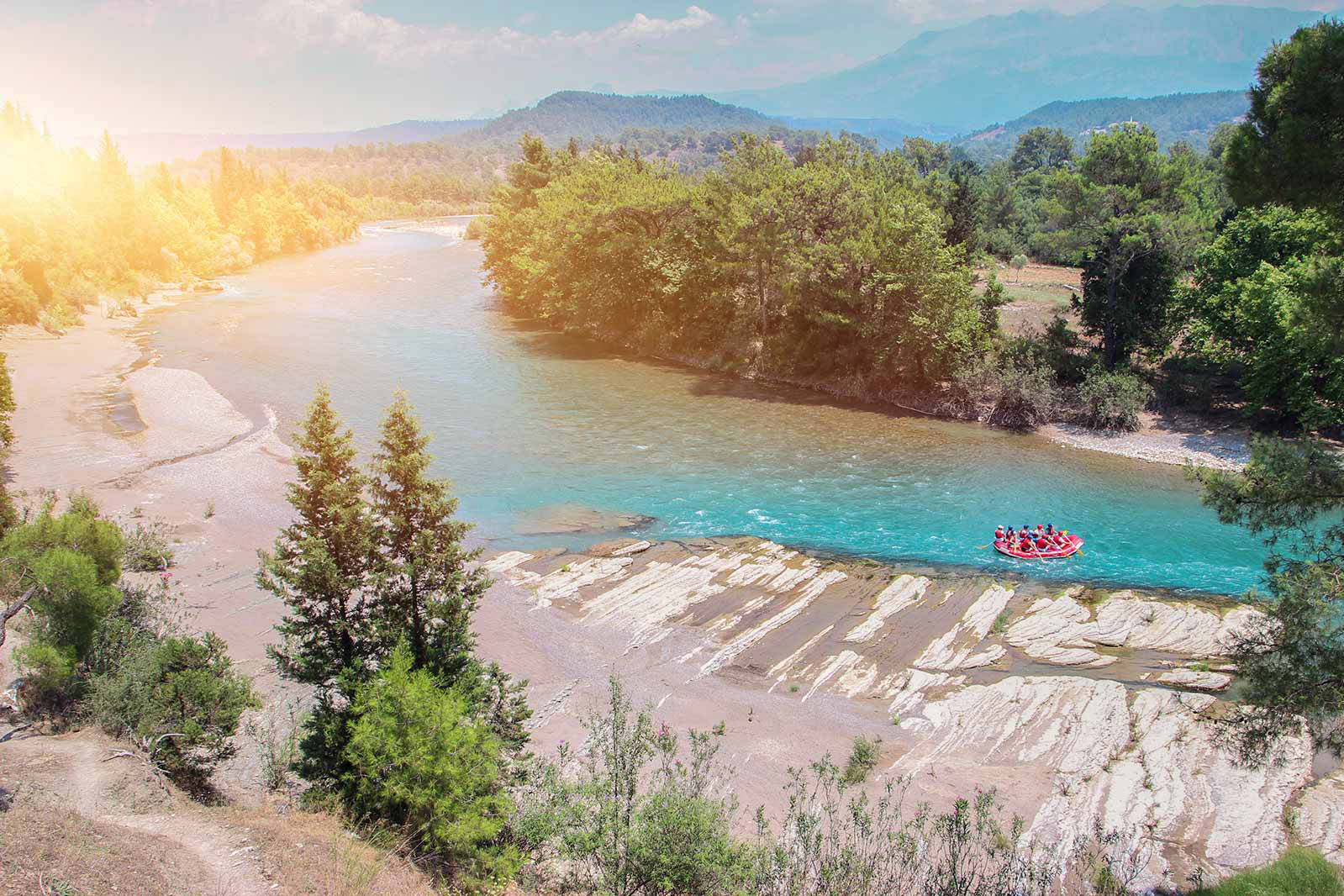 Rafting na rzece Dalaman