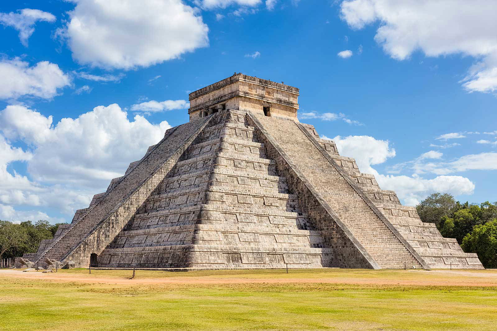 Piramida Kukulkana w Chichén Itzá, Meksyk.