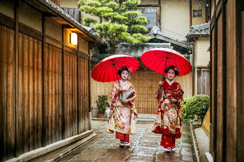 Japonia - w krainie gejsz i samurajów z powrotem z Tokio