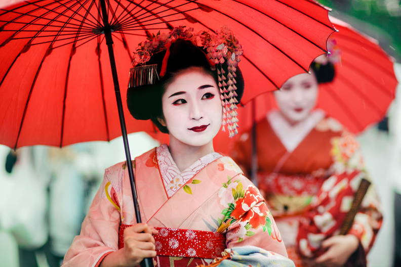 Japonia - w krainie gejsz i samurajów z powrotem z Tokio