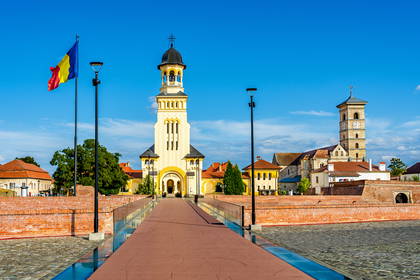 Katedra koronacyjna w Alba Iulia, Rumunia.