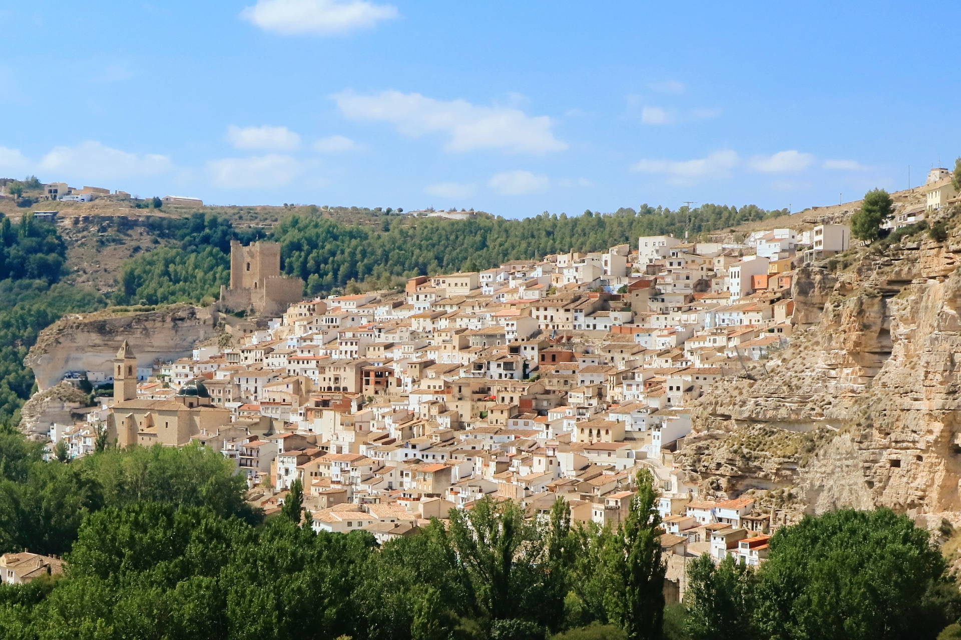 Alcalá del Júcar w Hiszpanii.