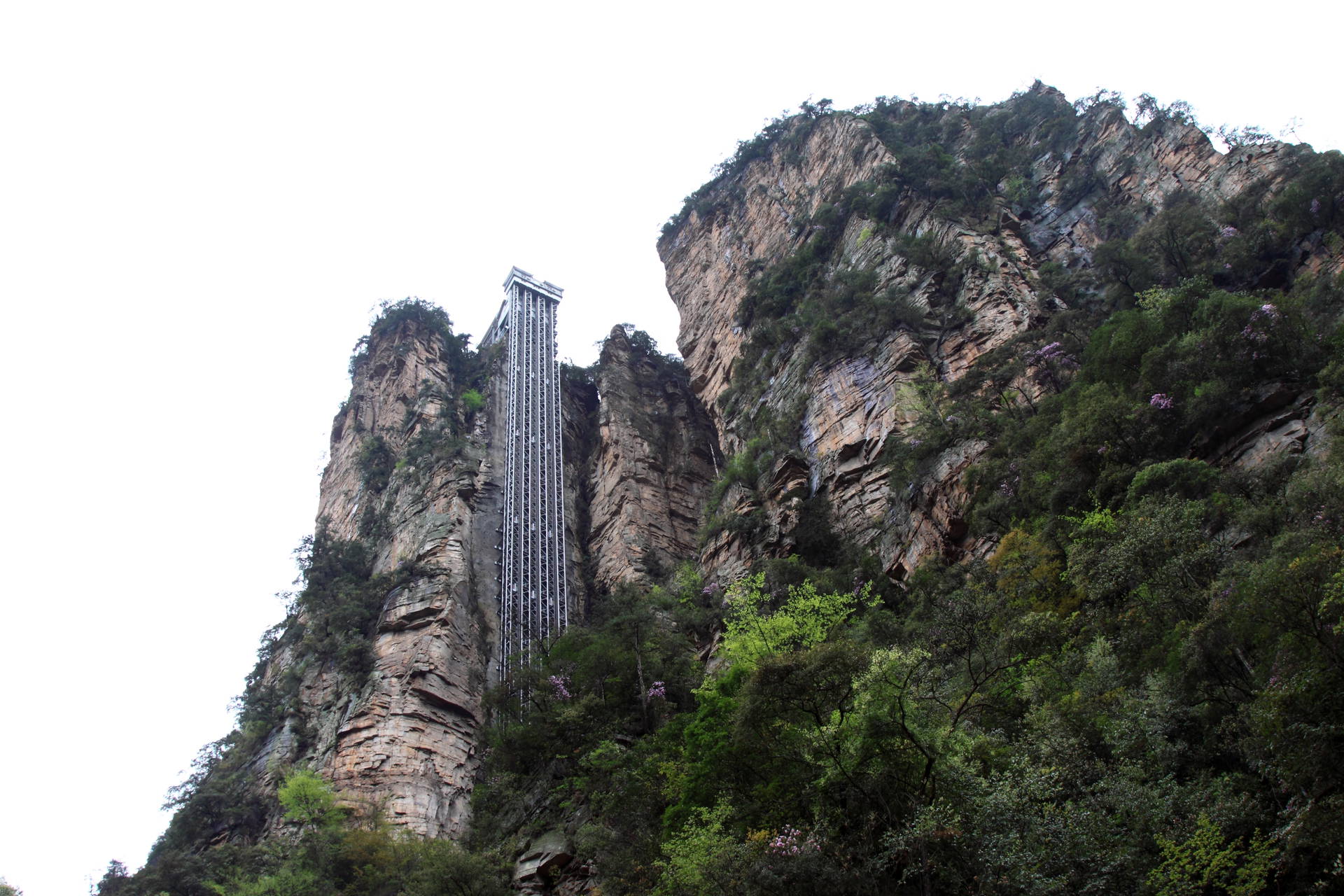 Bailong Elevator w Wulingyuan.