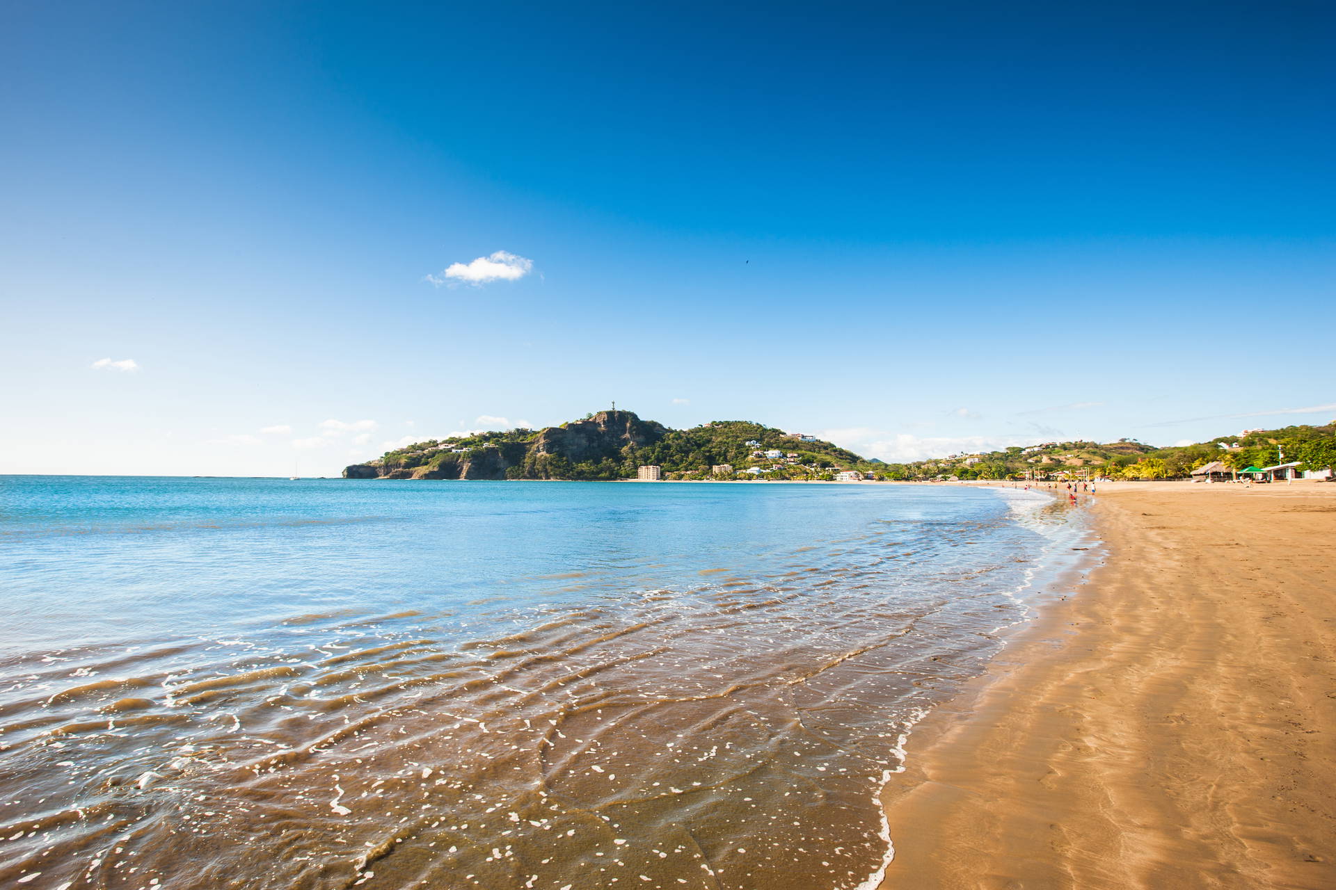Plaża w San Juan del Sur, Nikaragua.
