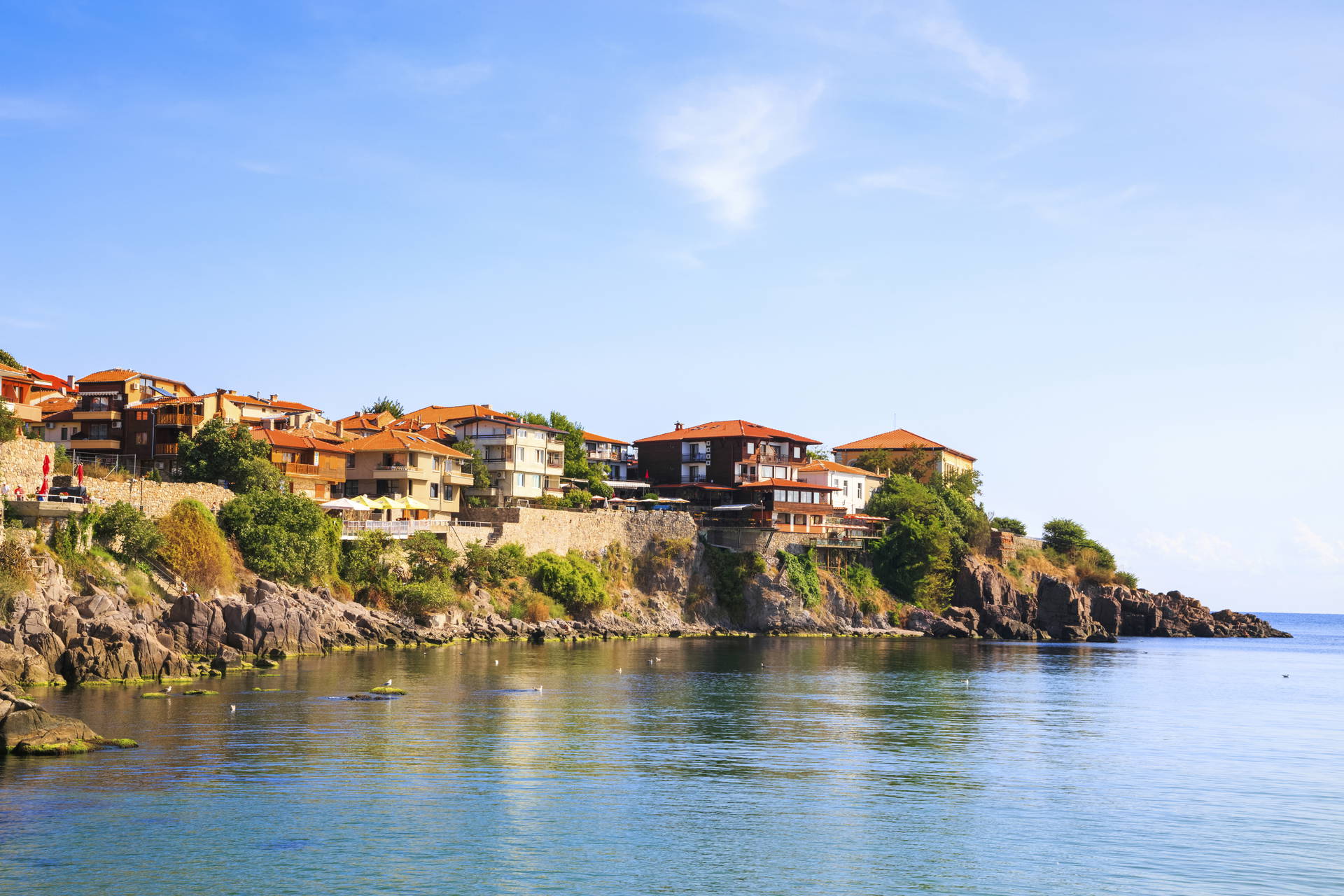 Sozopol, bułgarskie miasto nad Morzem Czarnym.