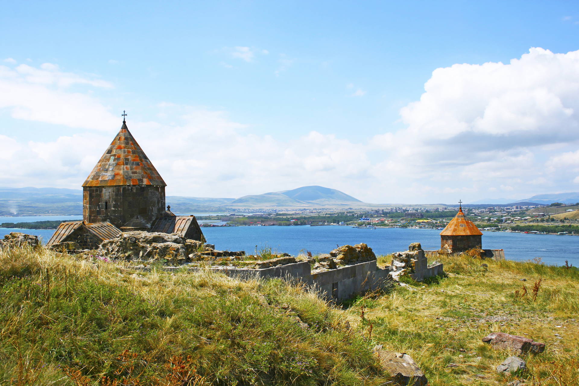 Klasztor Sevanavank w Armenii.