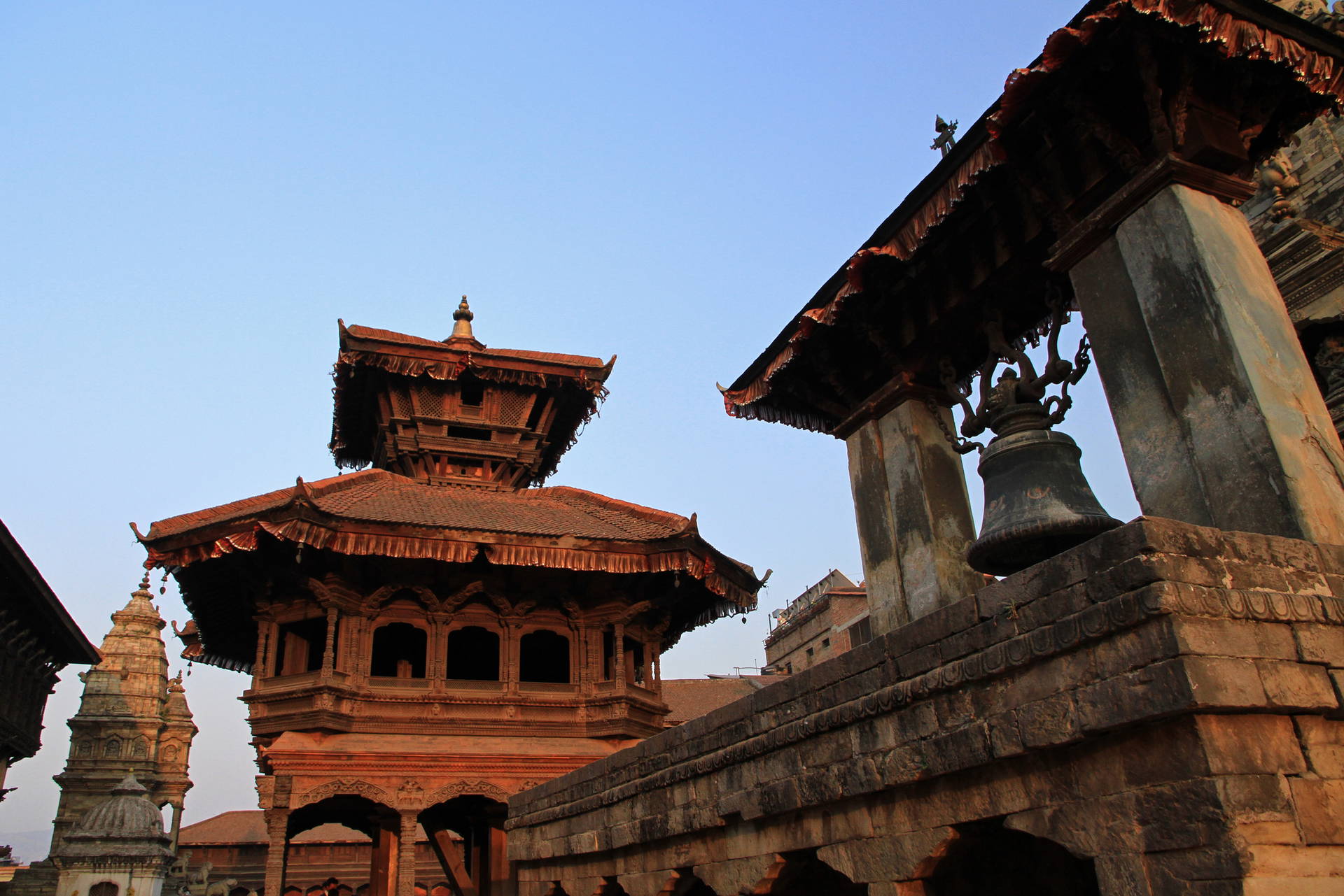 Świątynia w Bhaktapurze, Nepal.