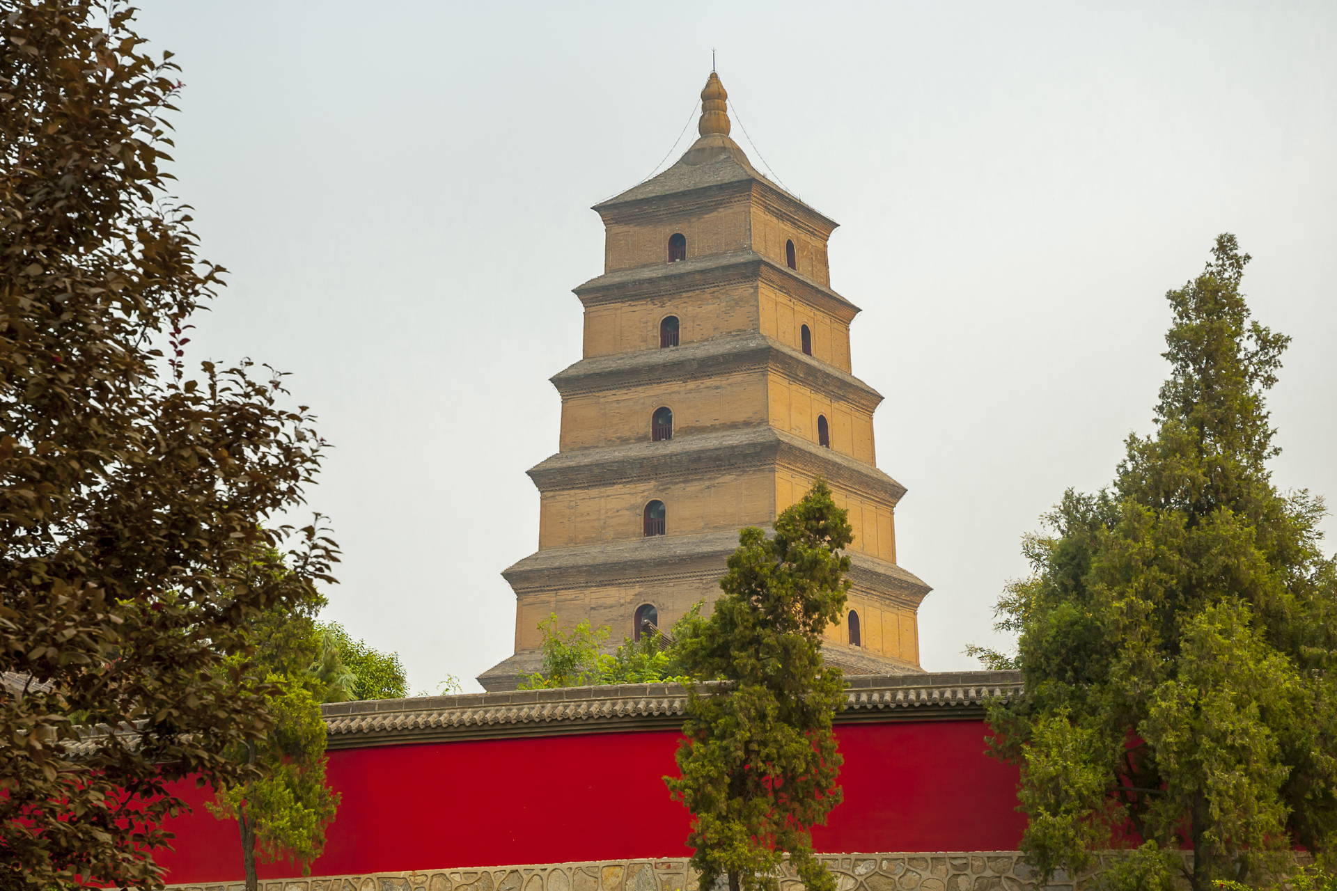 Wielka Pagoda Dzikich Gęsi w Xi’an.