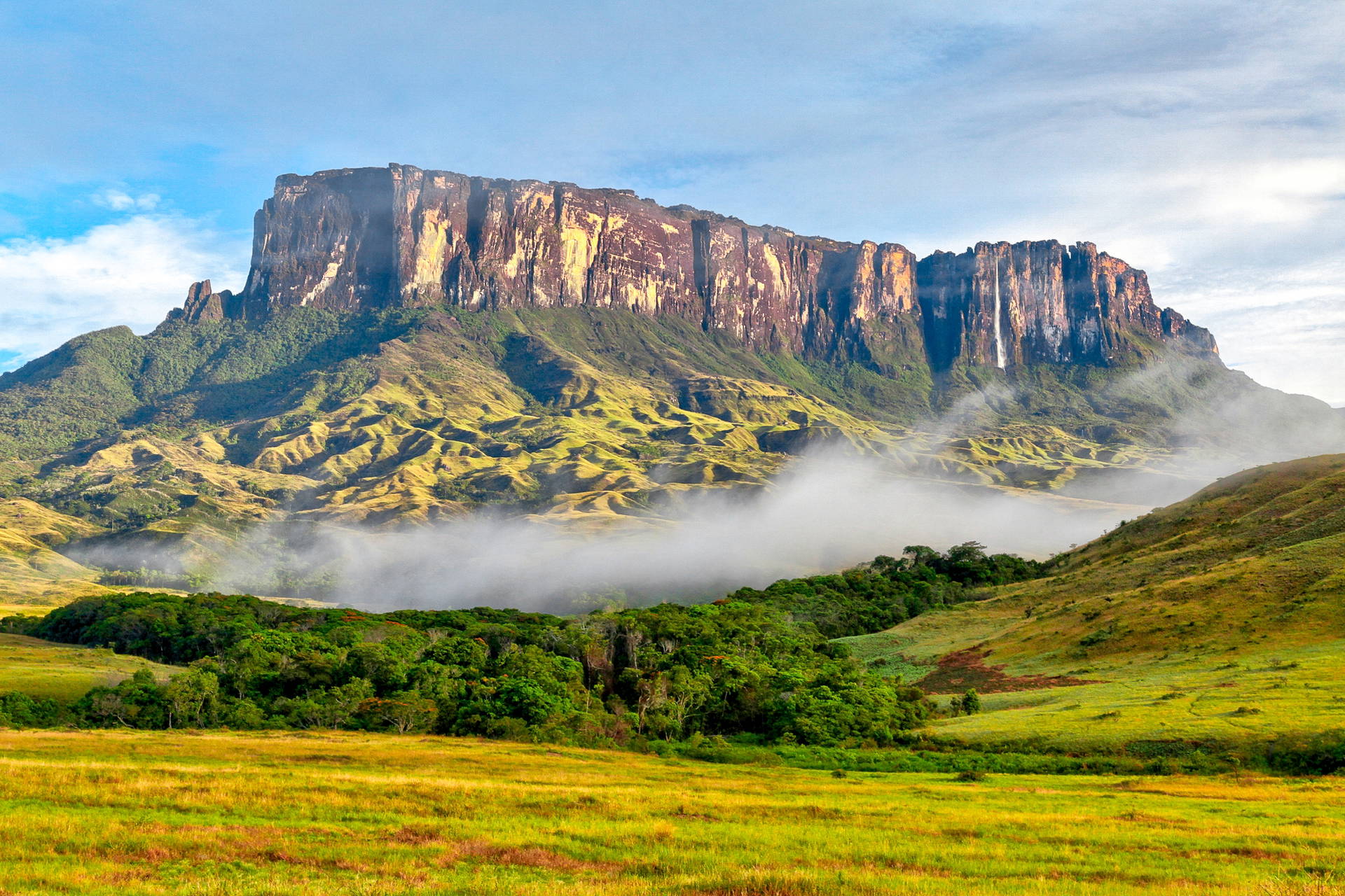 Góra Roraima w Wenezueli.