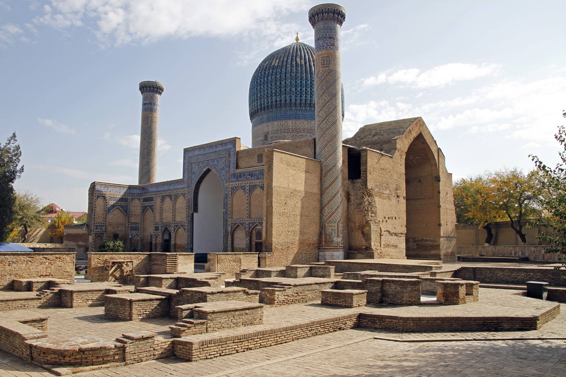 Kompleks Bibi Chanum w Samarkandzie.