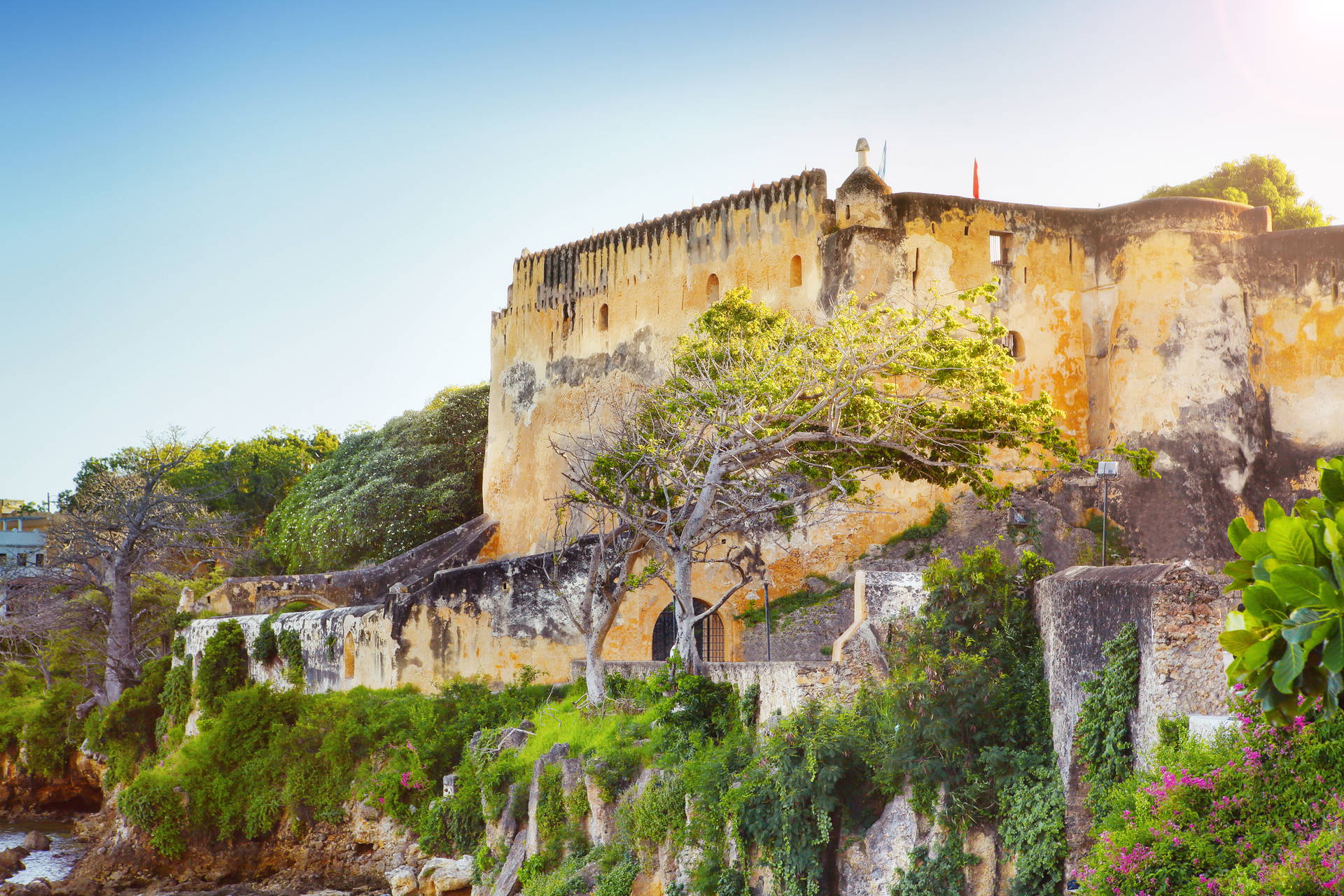 Fort Jesus w Mombasie, Kenia.
