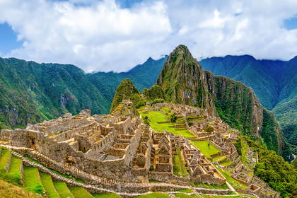 Machu Picchu w Peru.