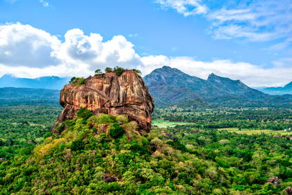 Lwia Skała Sigiriya na Sri Lance.