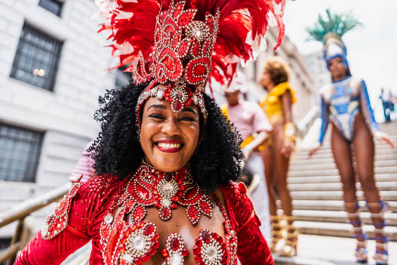 Argentyńskie tango i samba Rio de Janeiro