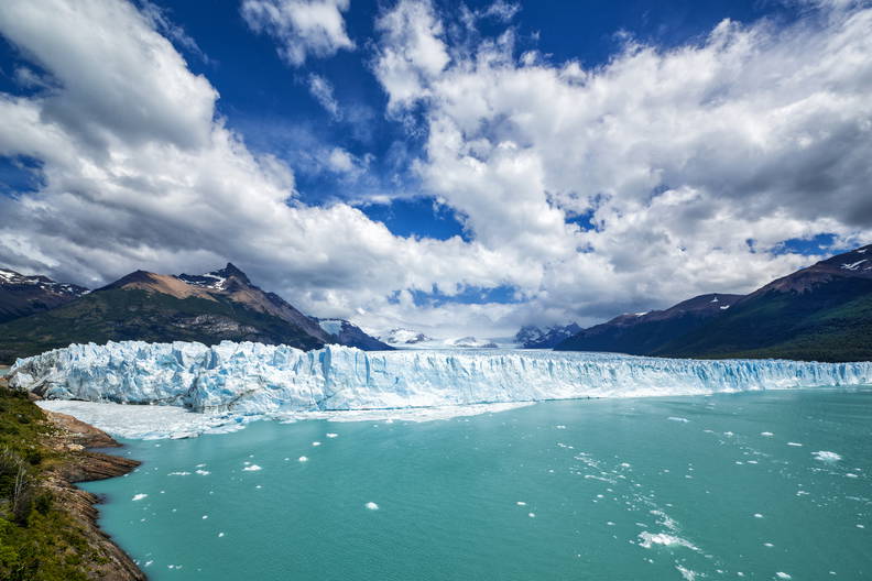 Lody w kolorze błękitu - Patagonia