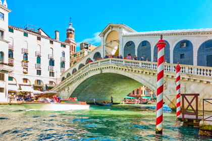 Most Rialto w Wenecji.