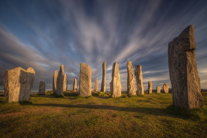 Kamienny krąg Callanish na szkockiej wyspie Lewis.