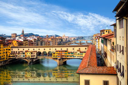 Most Ponte Vecchio we Florencji.