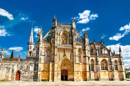 Klasztor Santa Maria da Vitória w Batalha, Portugalia.