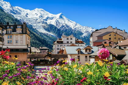 Jezioro Genewskie- lustro Alp