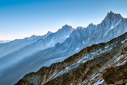 Jezioro Genewskie- lustro Alp