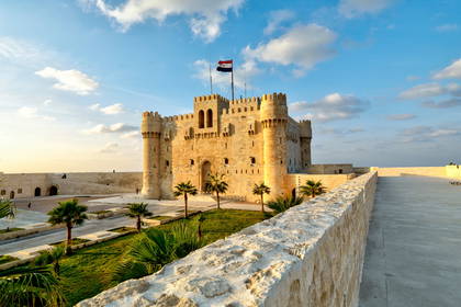 Cytadela Qaitbay w Aleksandrii.