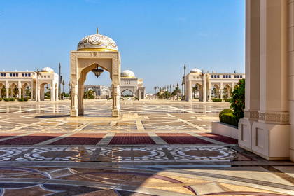 Qasr Al Watan w Abu Zabi, Zjednoczone Emiraty Arabskie.