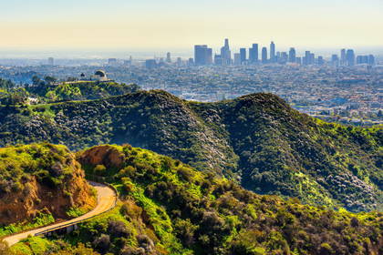 Widok na Los Angeles z Obserwatorium Griffitha.